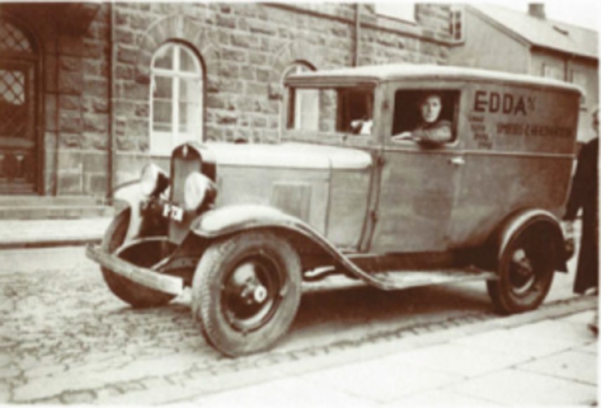 Fyrsta bifreið Eddu Heildverslunar 1938