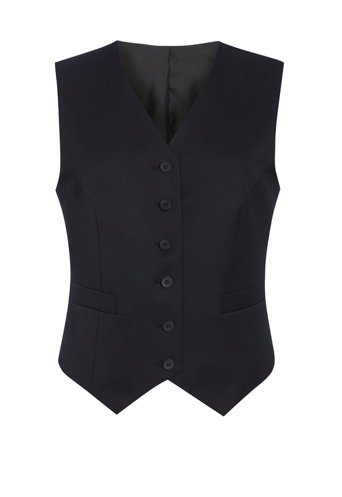 Omega Waistcoat-Black