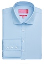 Treviso Ladies' L/S Blouse-Blue Popln