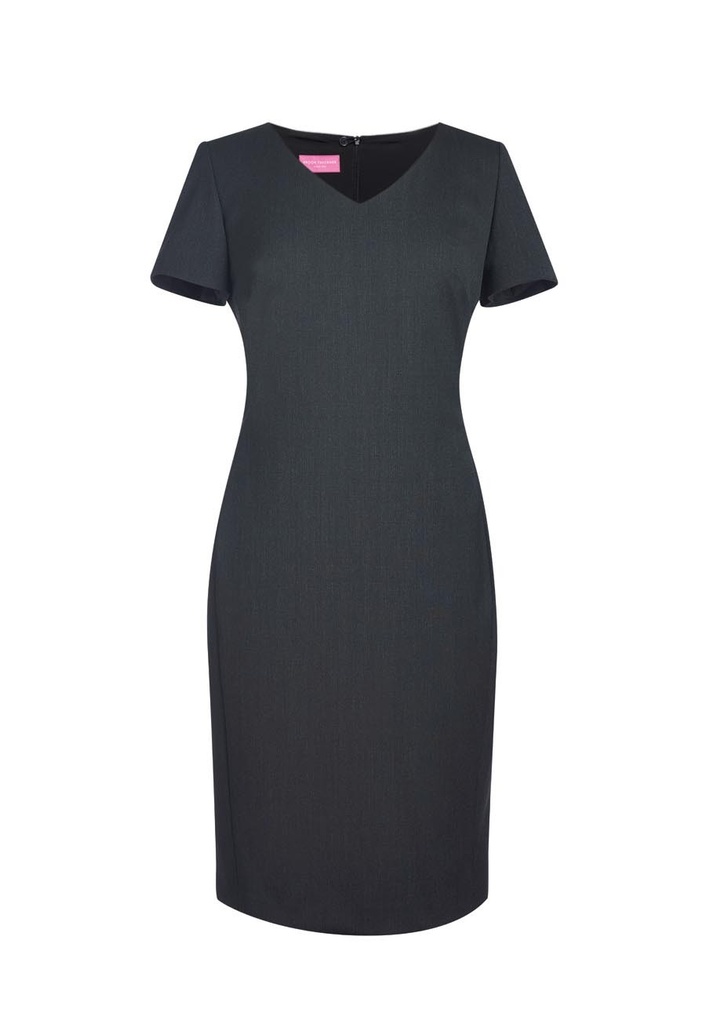 Corinthia Dress-Charcoal