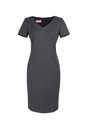 Corinthia Dress-Mid Grey