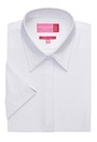 Ozzero Ladies' S/S Blouse-White h/b