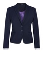 Calvi Slim Fit Jacket-Navy