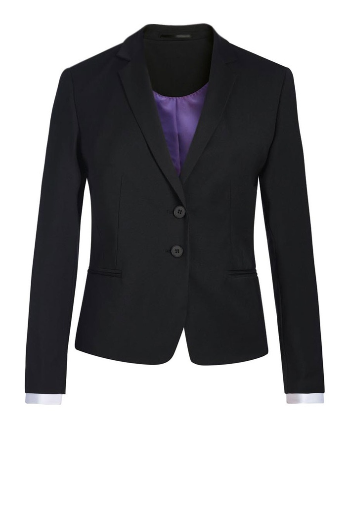 Calvi Slim Fit Jacket-Black