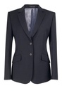 Hebe Classic Fit Jacket-Charcoal