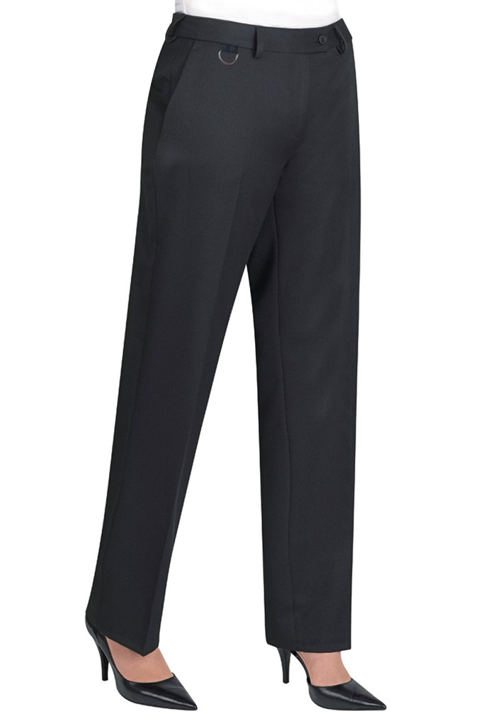Venus Straight Leg Trouser-Black