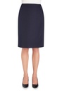 Pluto Straight Skirt-Navy