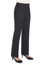 Aura Straight Leg Trouser-Charcoal