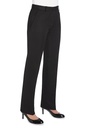 Aura Straight Leg Trouser-Black
