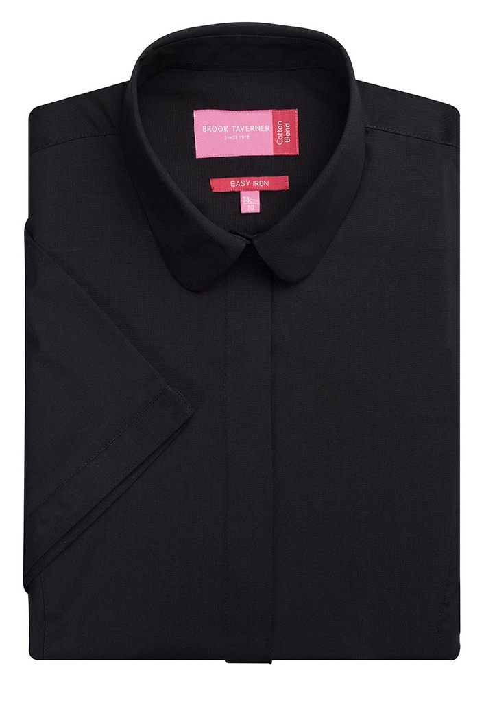 Soave Ladies' S/S Blouse-Black