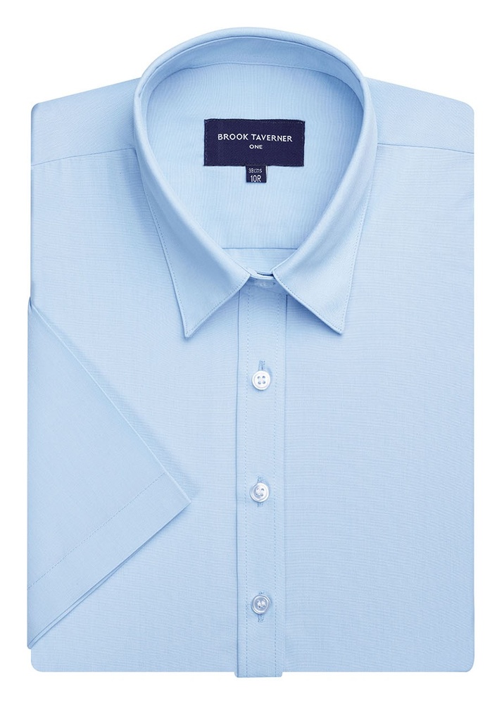 Eos Ladies S/S Blouse-Blue