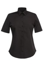Eos Ladies' S/S Blouse-Black