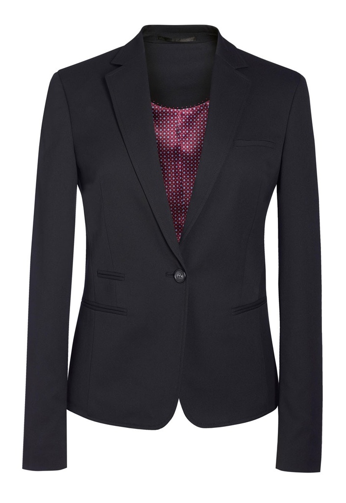Ariel Slim Fit Jacket-Black