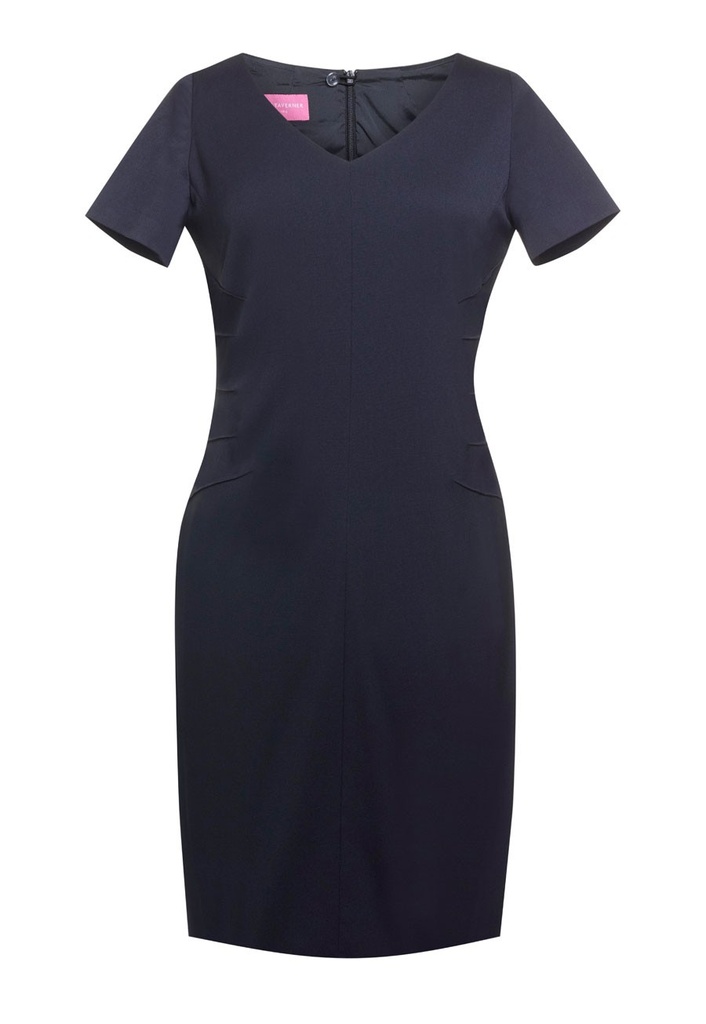 Portia Dress-Navy