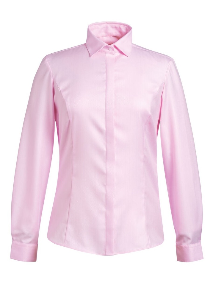 Prosecco Ladies' L/S Blouse-Pink H/B