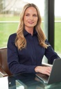Parma Ladies' L/S Blouse-Navy