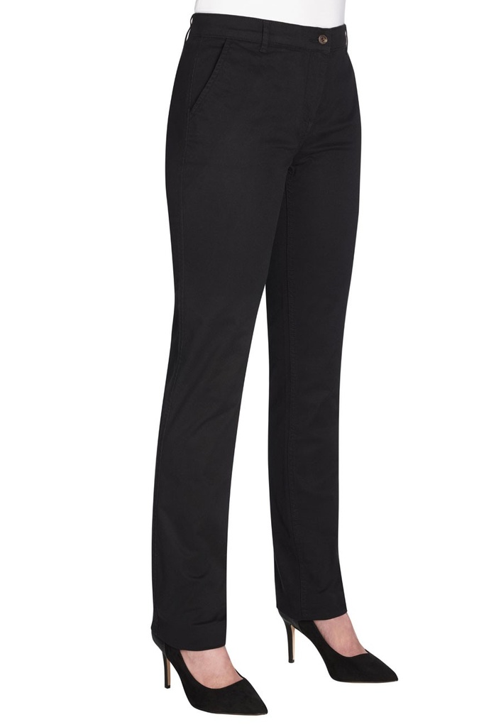 Houston Slim Leg Chino Trouser-Black
