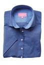 Victoria Ladies' S/S Blouse-Blue