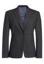 Cannes Tailored Fit Jacket-Charcoal