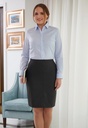 Lyon Straight Skirt-Charcoal