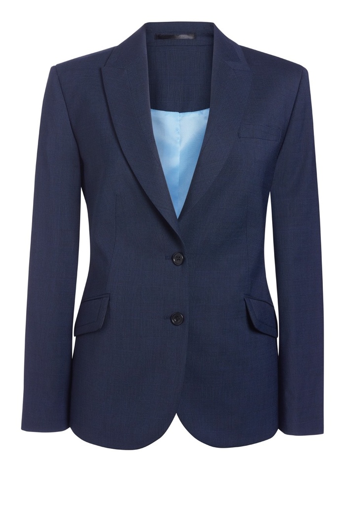Novara tailored fit jacket-Navy Check