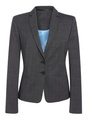 Calvi slim fit jacket-Grey Check