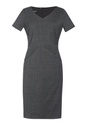 Diamante Dress-Grey Check