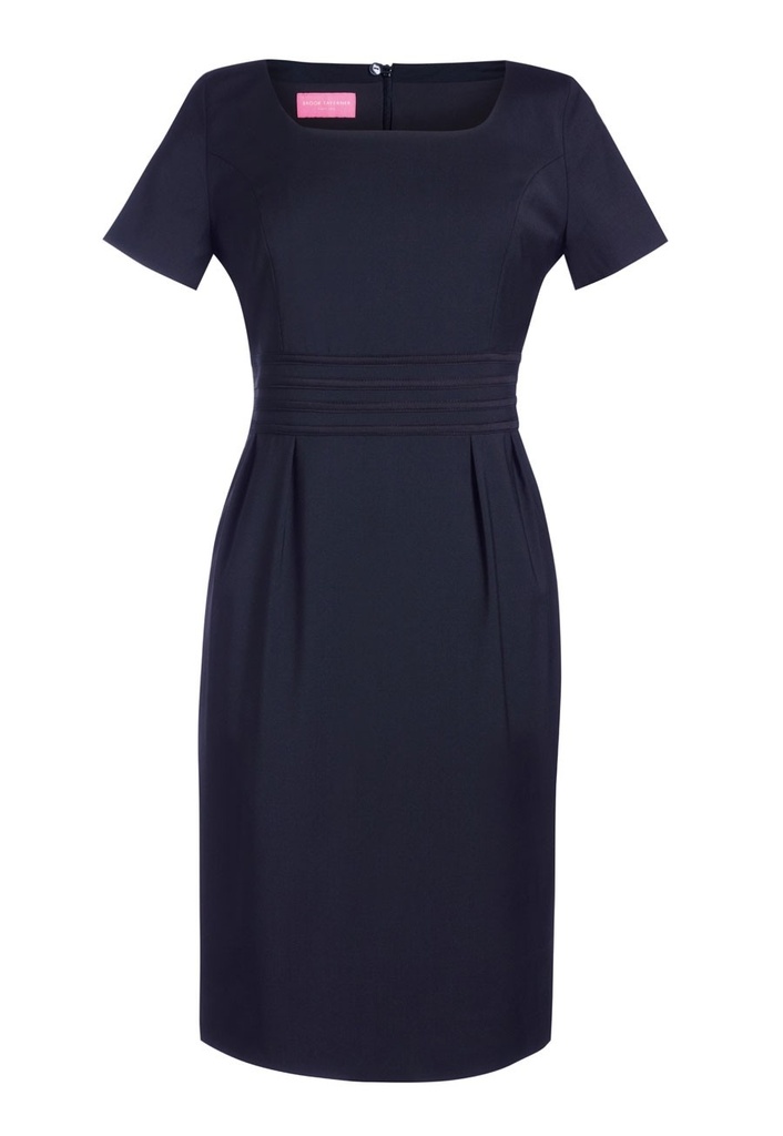 Bordeaux Dress-Navy