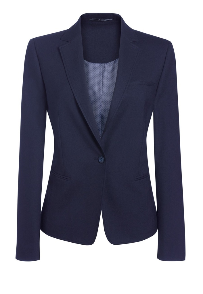 Lille Slim Fit Jacket-Navy