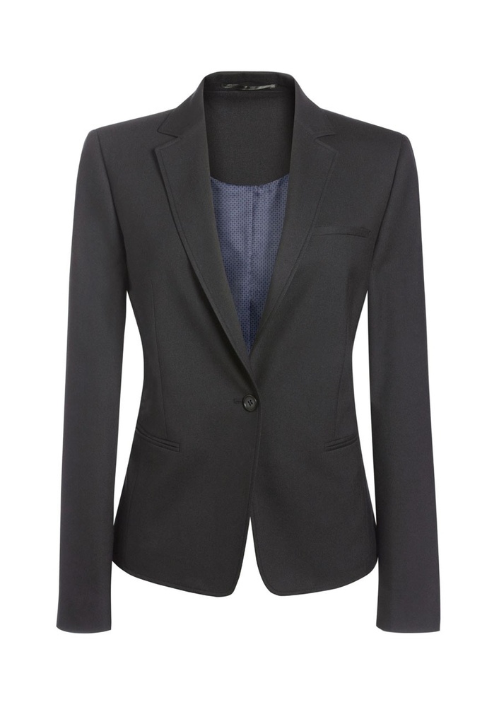Lille Slim Fit Jacket-Charcoal