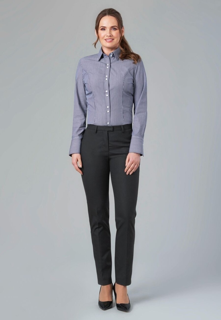 Paris Slim Leg Trouser-Charcoal