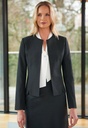 Rosa Tailored Fit Jacket-Charcoal
