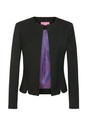 Rosa Tailored Fit Jacket-Black