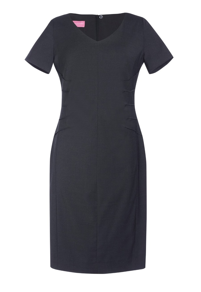 Marino Dress-Charcoal