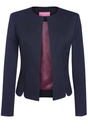 Vega Tailored Fit Jacket-Navy