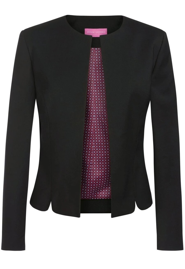 Vega Tailored Fit Jacket-Black