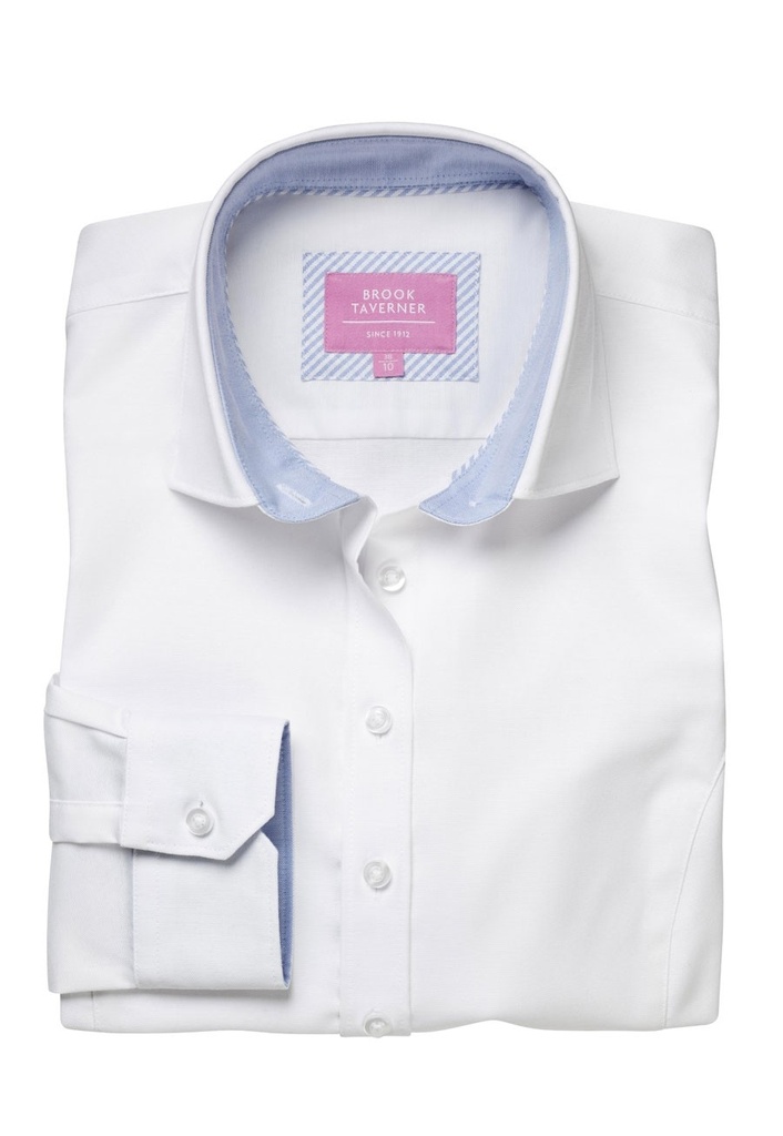 Mirabel Ladies' L/S Blouse-White