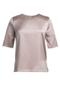 Ravenna 1/2 Sleeve Blouse-Taupe