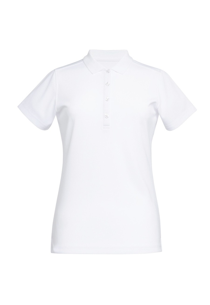 Laurel S/S Polo Shirt-White