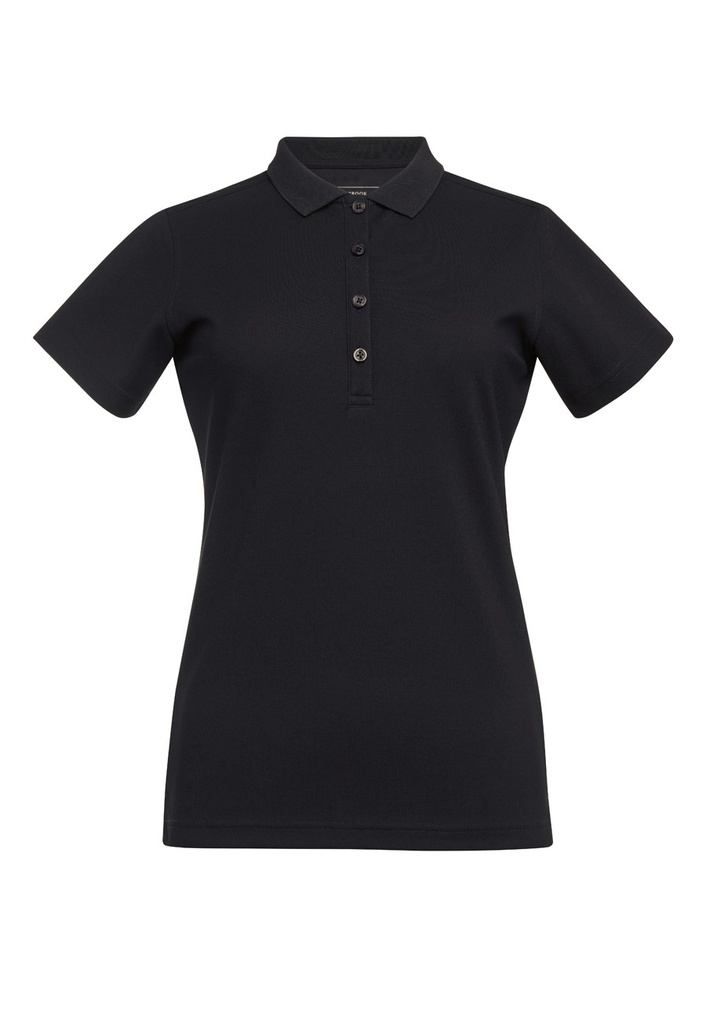 Laurel S/S Polo Shirt-Black