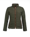 Alma Quilted Jacket-Olive