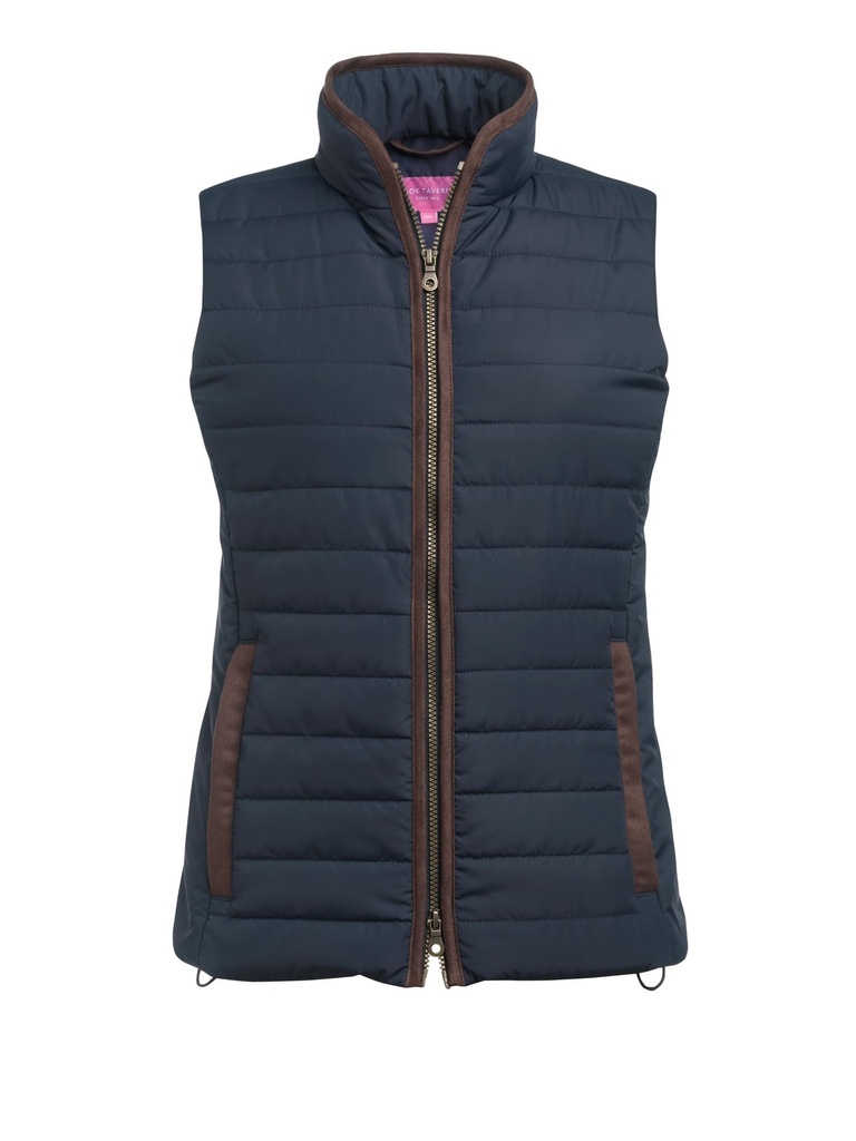 Madison Quilted Gilet-Navy