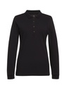 Anna L/S Polo Shirt-Black