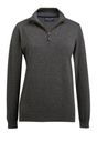 Taylor 1/4 Zip Jumper-Charcoal
