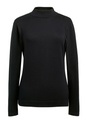 Golden Turtleneck Jumper-Black