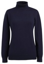 NEW Athens Roll Neck Jumper-Navy