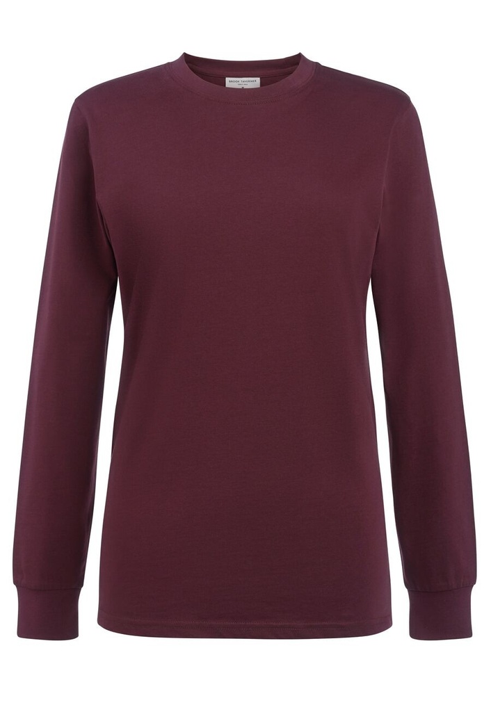 Sheridan L/S T-Shirt-Burgundy
