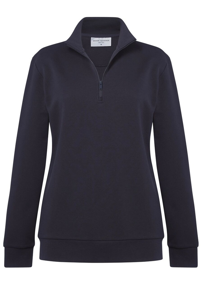Stamford 1/4 Zip Sweatshirt-Navy