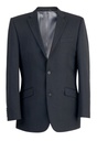 Zeus Tailored Fit Jacket-Charcoal