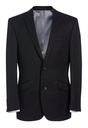 Zeus Tailored Fit Jacket-Black